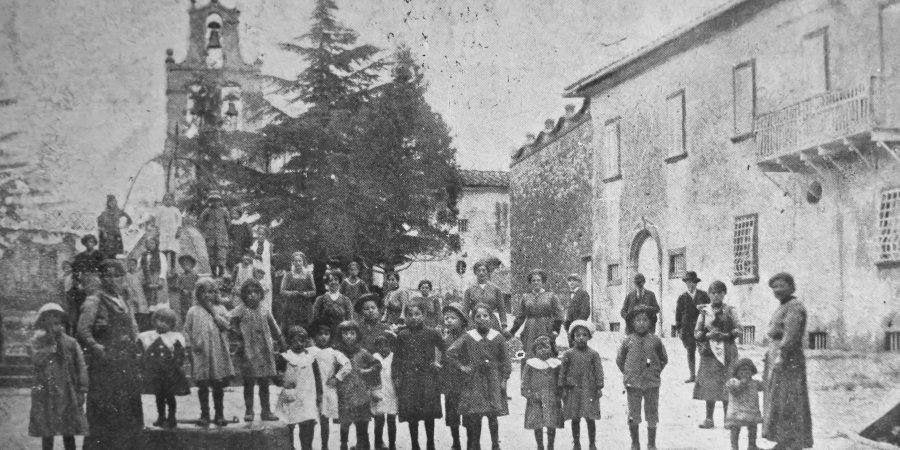 Postcard of Civitella 1920